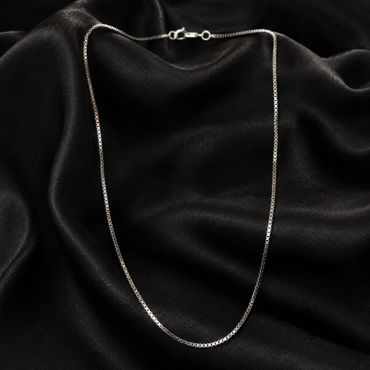 Classic Silver Box Chain — 925 sterling silver chains